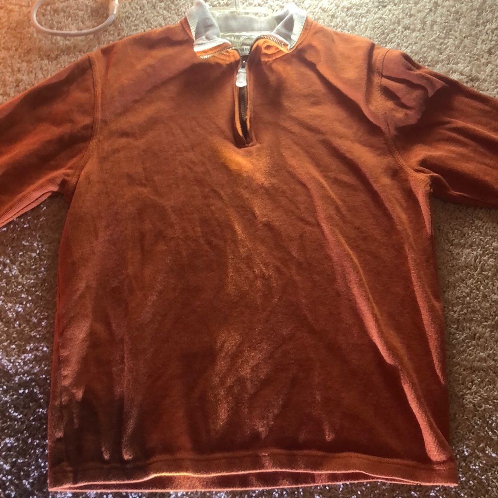 Old navy orange half zip